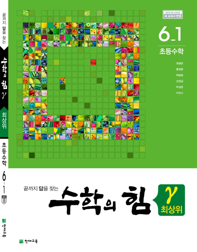 수학의 힘 감마 (최상위) 6-1 (2024) 답지