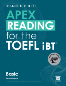 APEX READING TOEFL iBT Basic 답지