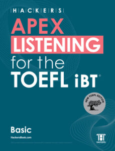 APEX LISTENING TOEFL iBT Basic 답지