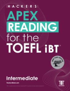 APEX READING TOEFL iBT Intermediate 답지