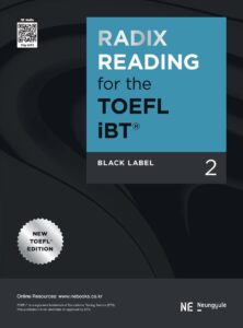 RADIX READING for the TOEFL iBT_Black Label 2 답지