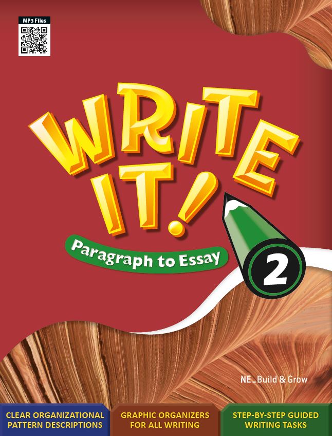 Write It! Paragraph to Essay 2 답지