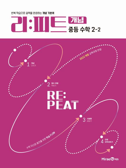 리피트 개념 중등 수학 2-2 답지