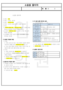 (요점 정리) 소음을 줄이자